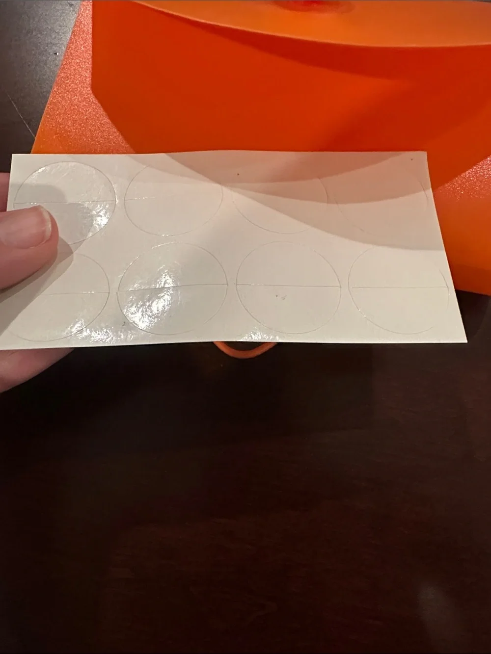 Bright Orange Accordion Envelope Wallet